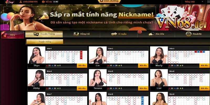 Sản phẩm casino online được cộng đồng bet thủ yêu thích